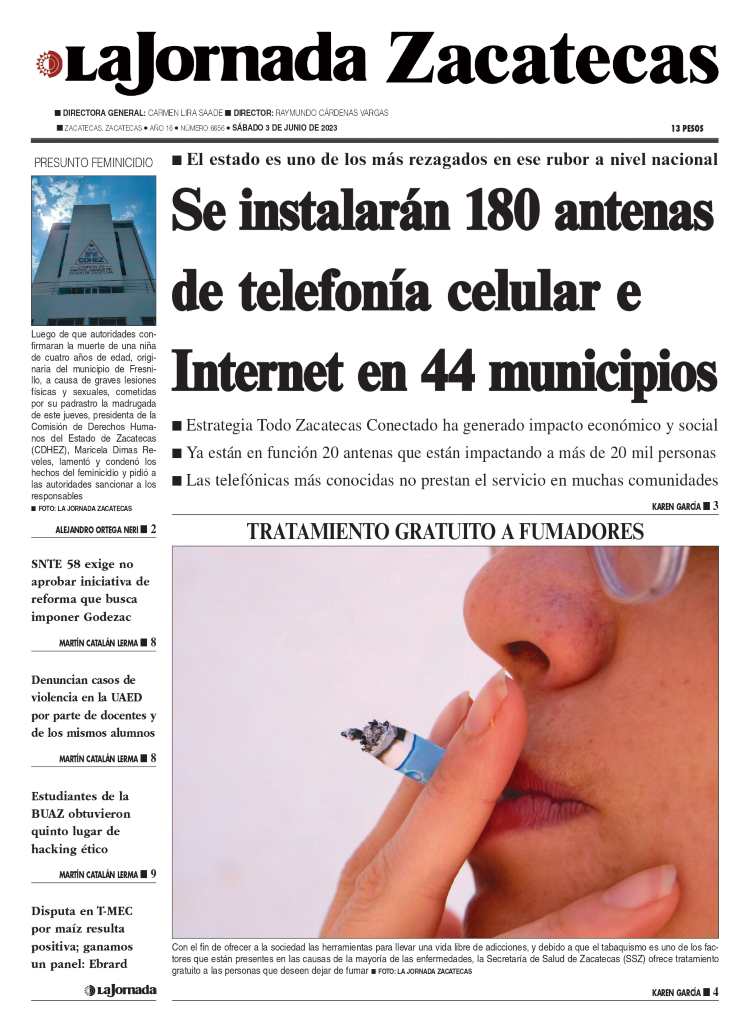 03 de Junio de 2023 – Se instalarán 180 antenas de telefonía celular e Internet en 44 municipios