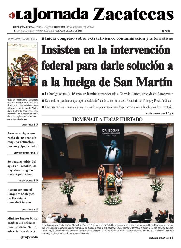 22 de Junio de 2023 – Insisten en la intervención federal para darle solución a a la huelga de San Martín