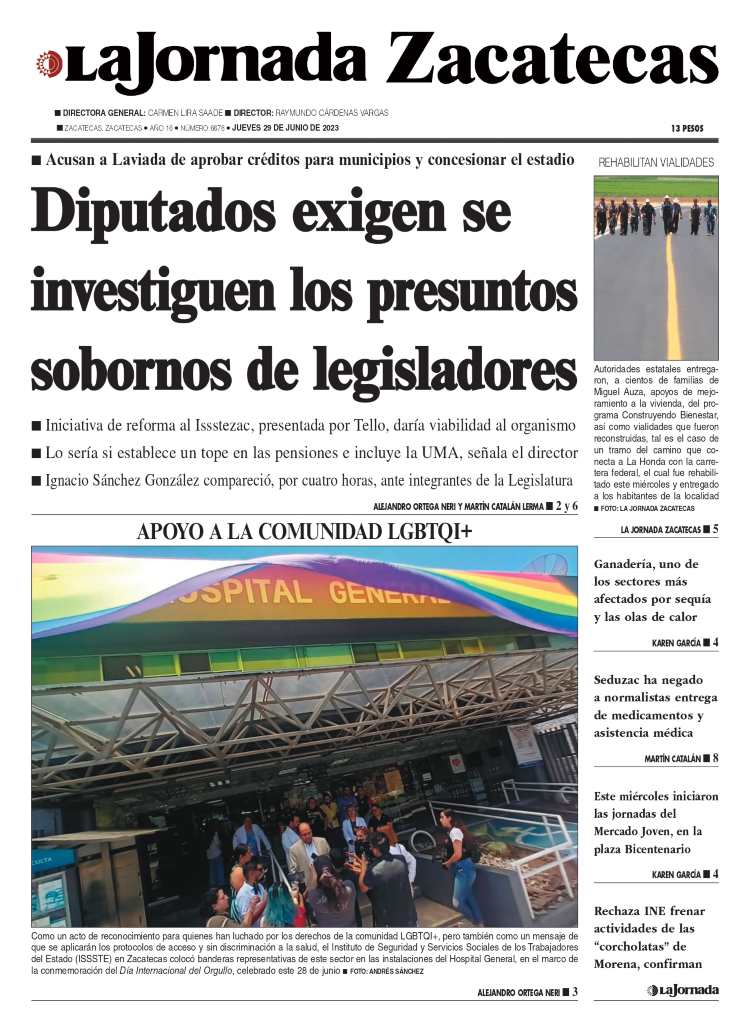 29 de Junio de 2023 – Diputados exigen se investiguen los presuntos sobornos de legisladores