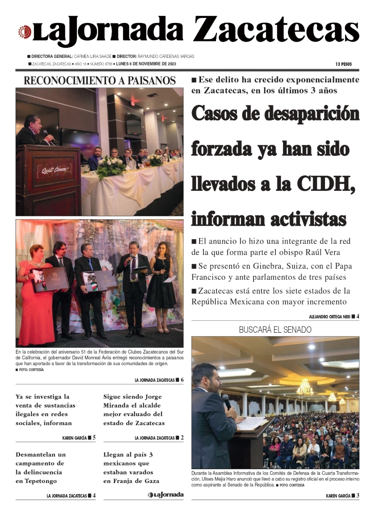 06 de Noviembre de 2023 – Casos de desaparición forzada ya han sido llevados a la CIDH, informan activistas