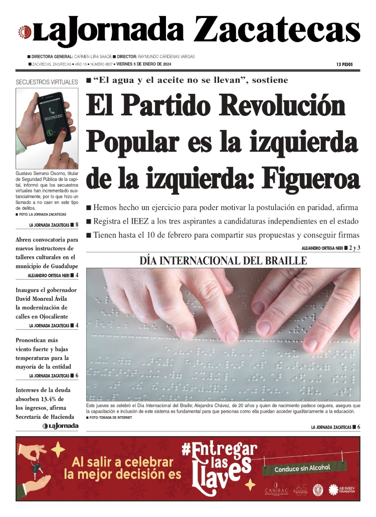 05 de Enero de 2024 – El Partido Revolución Popular es la izquierda de la izquierda: Figueroa