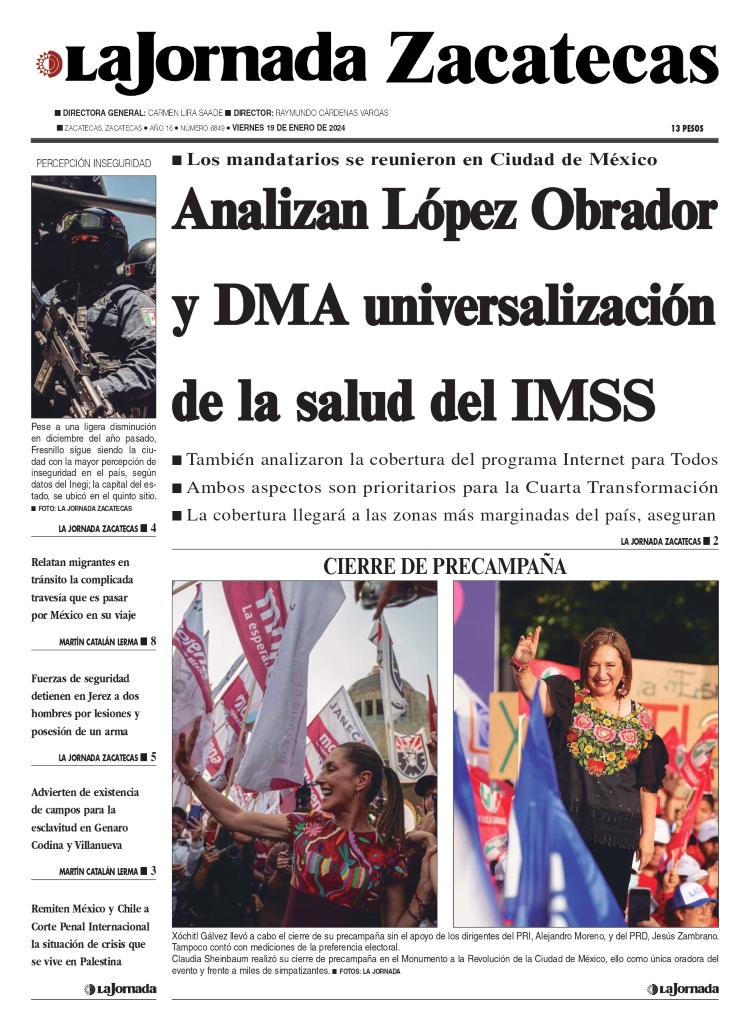 19 de Enero de 2024 – Analizan López Obrador y DMA universalización de la salud del IMSS