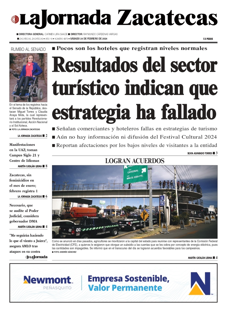 24 de Febrero de 2024 – Resultados del sector turístico indican que estrategia ha fallado