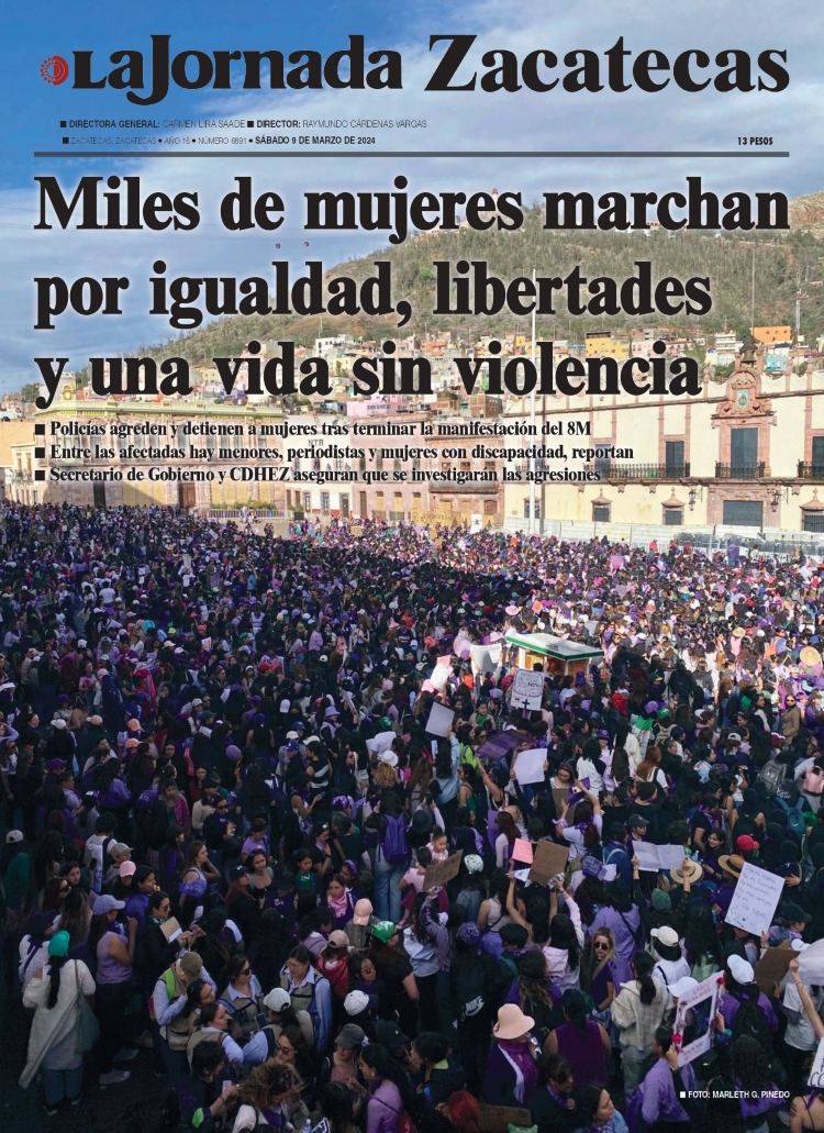 09 de Marzo de 2024 – Miles de mujeres marchan por igualdad, libertades y una vida sin violencia