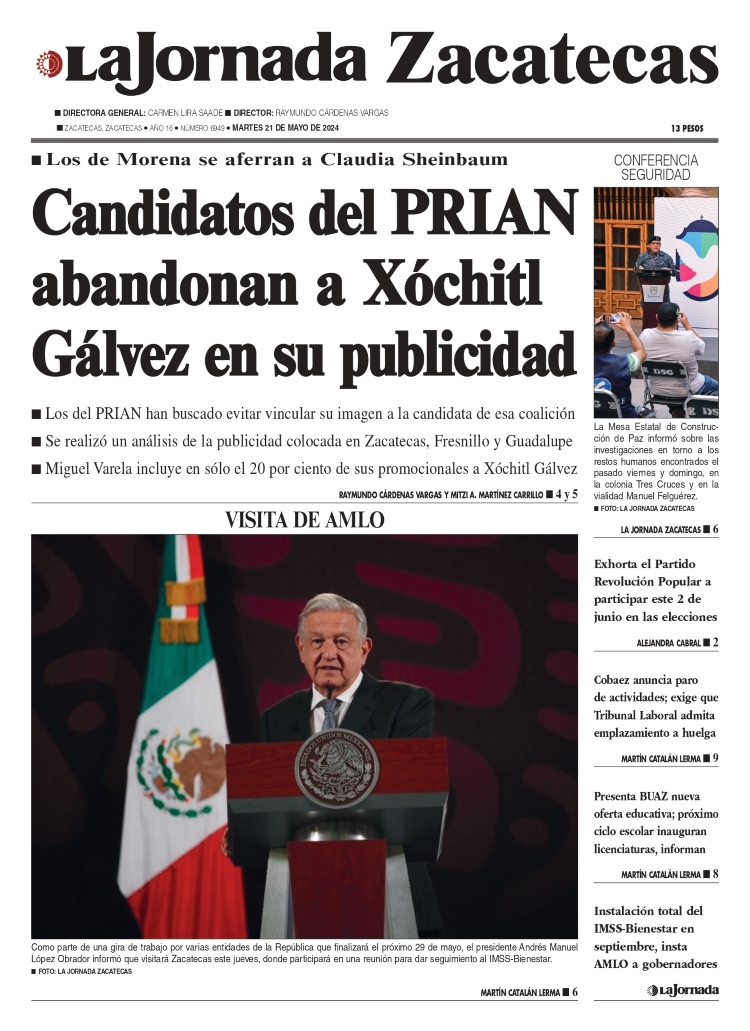 21 de Mayo de 2024 – Candidatos del PRIAN abandonan a Xóchitl Gálvez en su publicidad