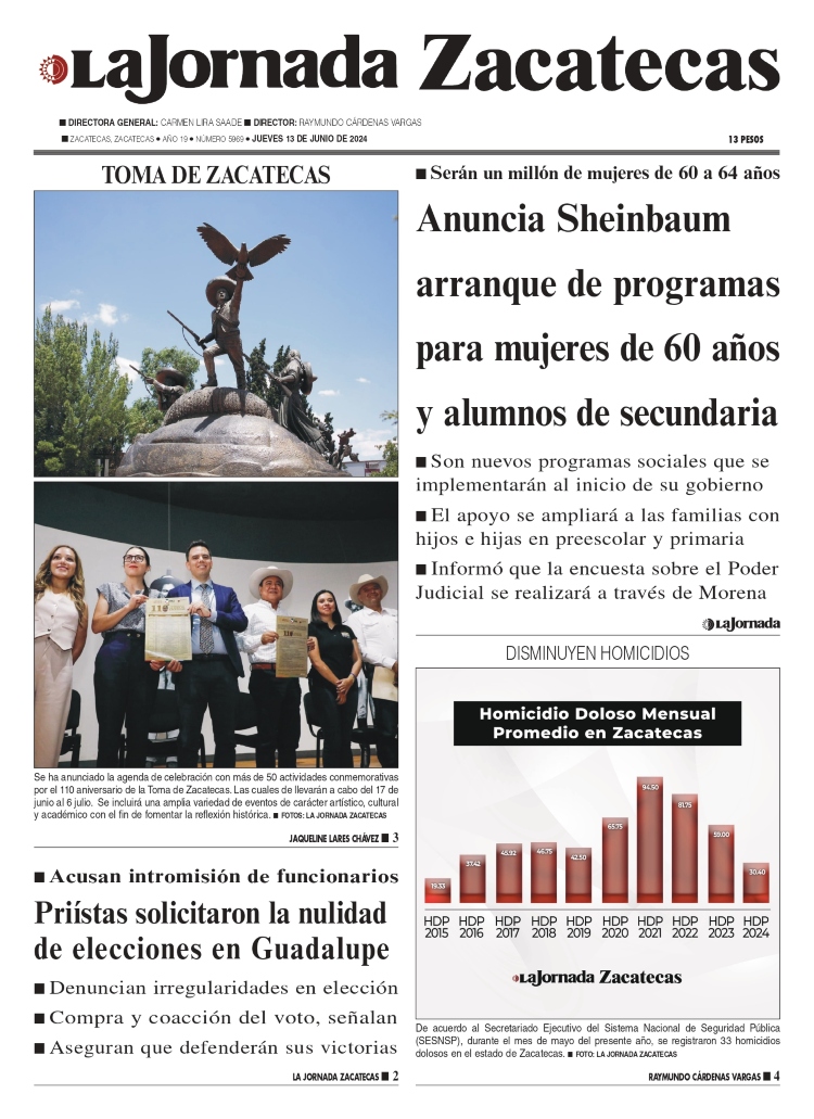 13 de Junio de 2024 – Priístas solicitaron la nulidad de elecciones en Guadalupe