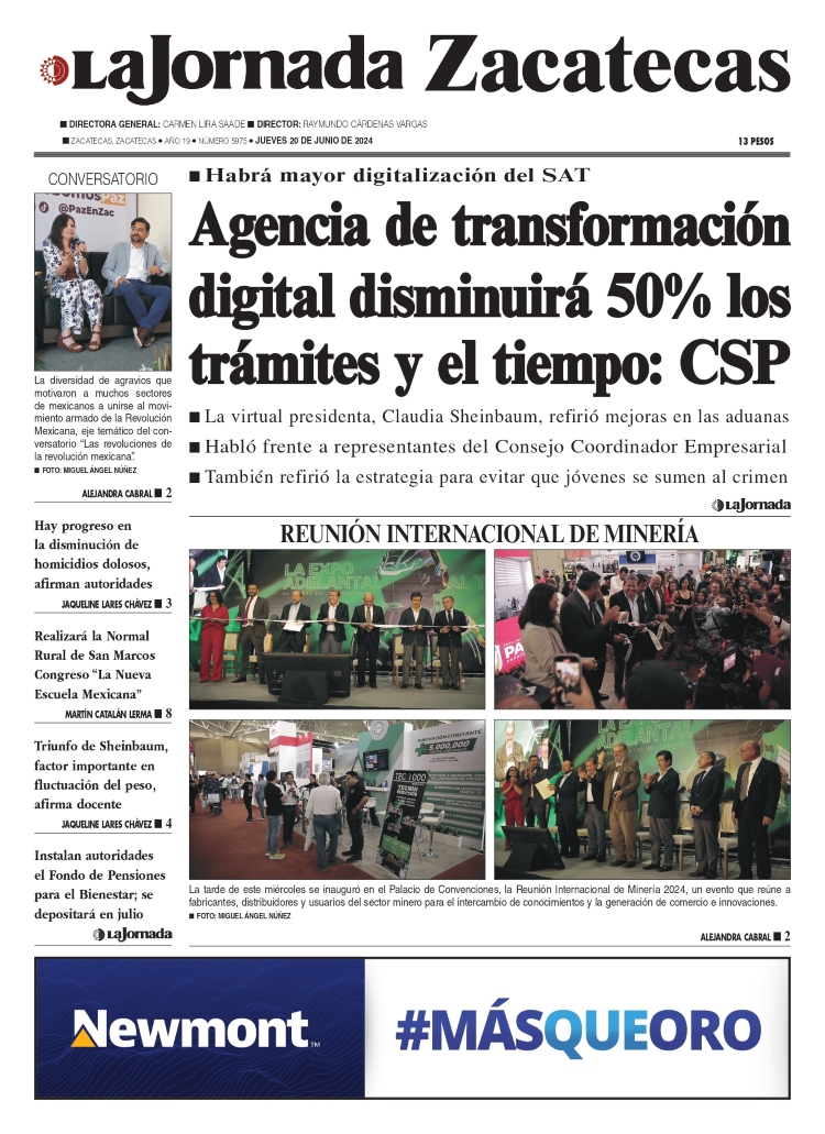 20 de Junio de 2024 – REUNIÓN INTERNACIONAL DE MINERÍA