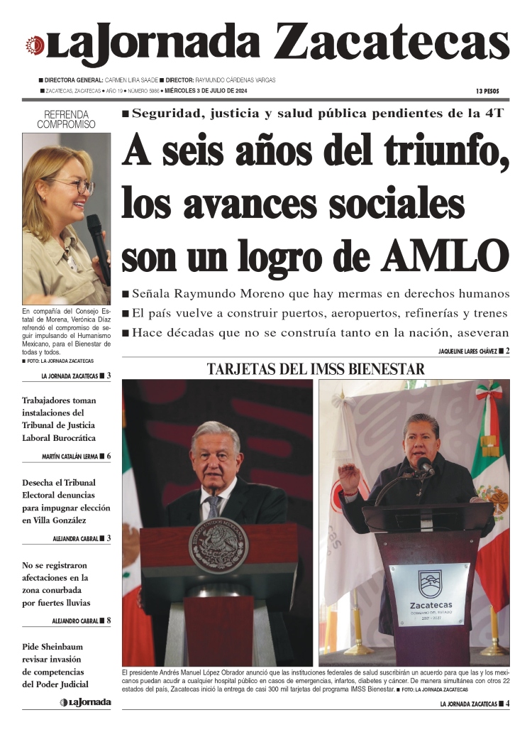 03 de Julio de 2024 – A seis años del triunfo, los avances sociales son un logro de AMLO