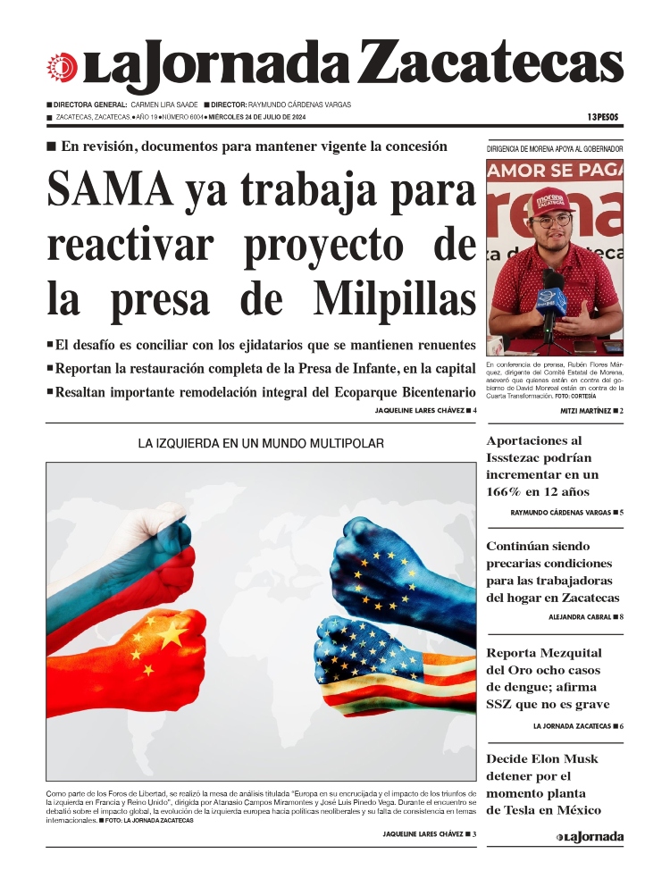 24 de Julio de 2024 – SAMA ya trabaja para reactivar proyecto de la presa de Milpillas