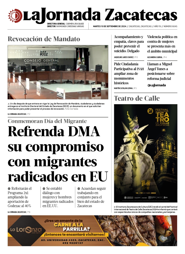 10 de Septiembre de 2024 – Refrenda DMA su compromiso con migrantes radicados en EU