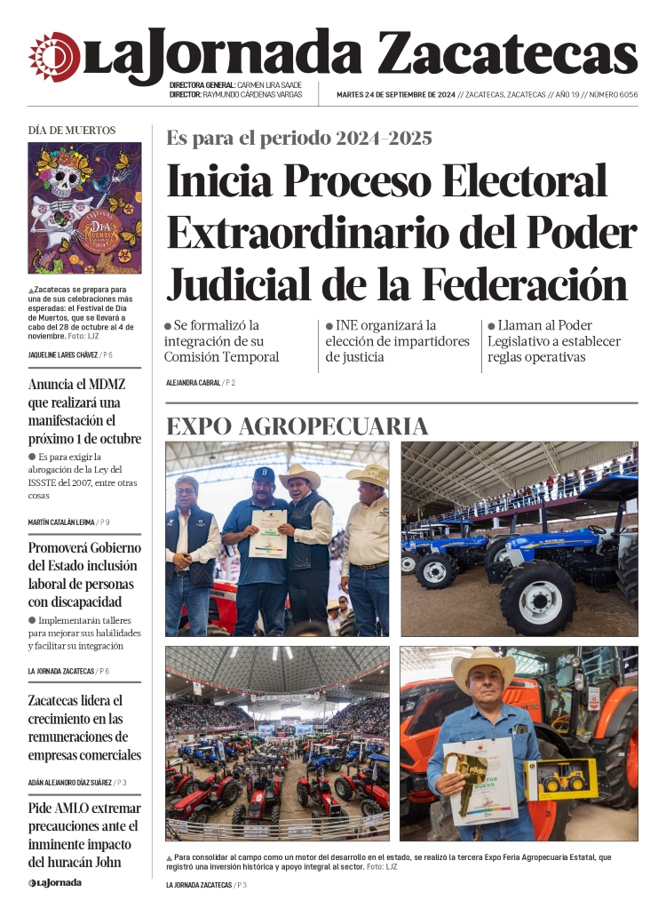 24 de Septiembre de 2024 – Inicia Proceso Electoral Extraordinario del Poder Judicial de la Federación