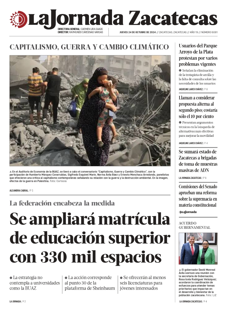 24 de Octubre de 2024 – Se ampliará matrícula de educación superior con 330 mil espacios