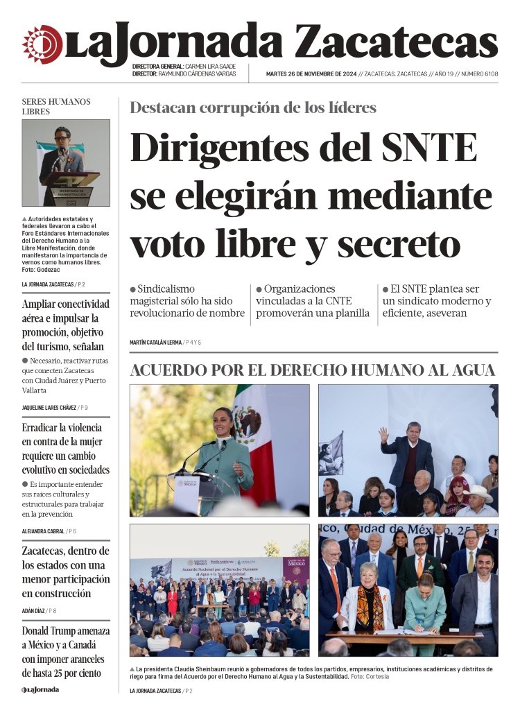 26 de Noviembre de 2024 – Dirigentes del SNTE se elegirán mediante voto libre y secreto