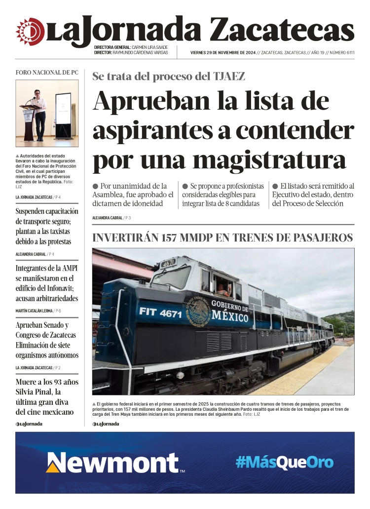 29 de Noviembre de 2024 – Aprueban la lista de aspirantes a contender por una magistratura