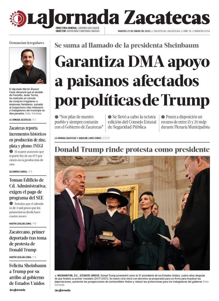 21 de Enero de 2025 – Garantiza DMA apoyo a paisanos afectados por políticas de Trump