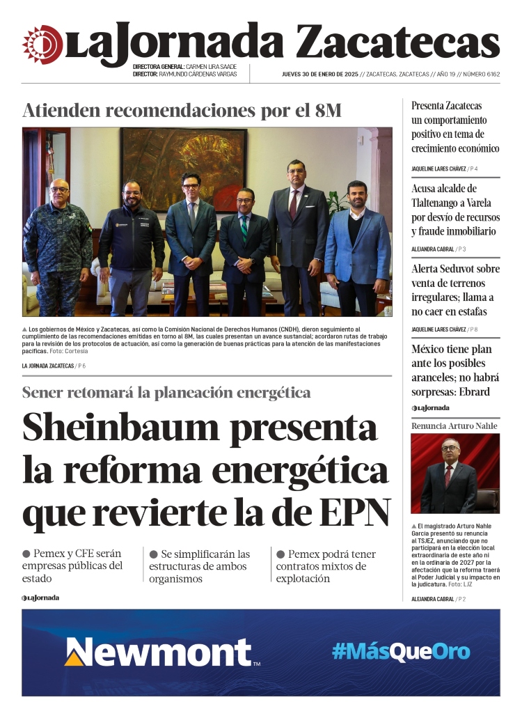 30 de Enero de 2025 – Atienden recomendaciones por el 8M
