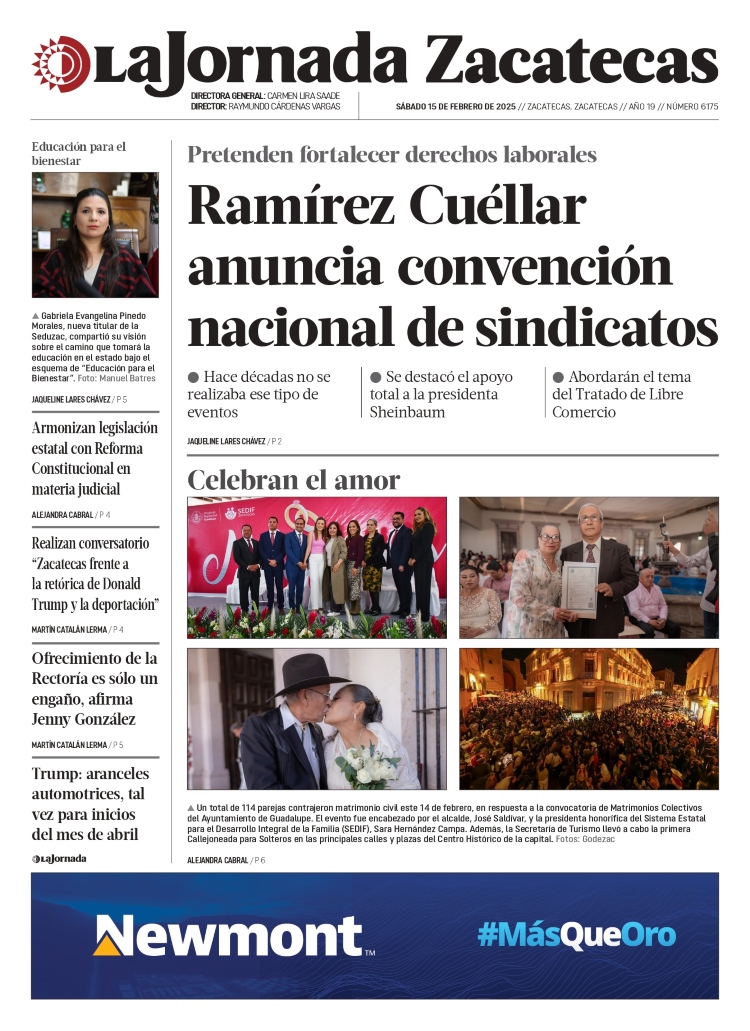 15 de Febrero de 2025 – Ramírez Cuéllar anuncia convención nacional de sindicatos