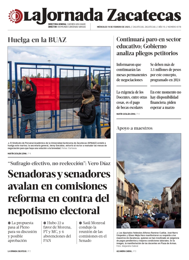 19 de Febrero de 2025 – Senadoras y senadores avalan en comisiones reforma en contra del nepotismo electoral