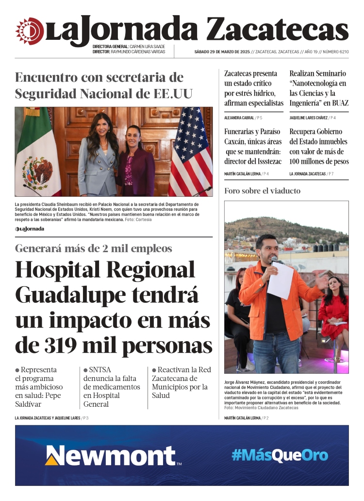 29 de Marzo de 2025 – Hospital Regional Guadalupe tendrá un impacto en más de 319 mil personas