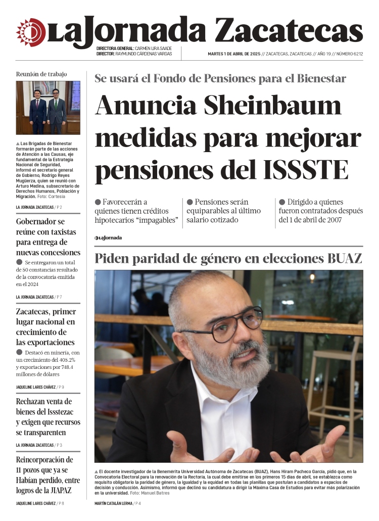 01 de Abril de 2025 – Piden paridad de género en elecciones BUAZ