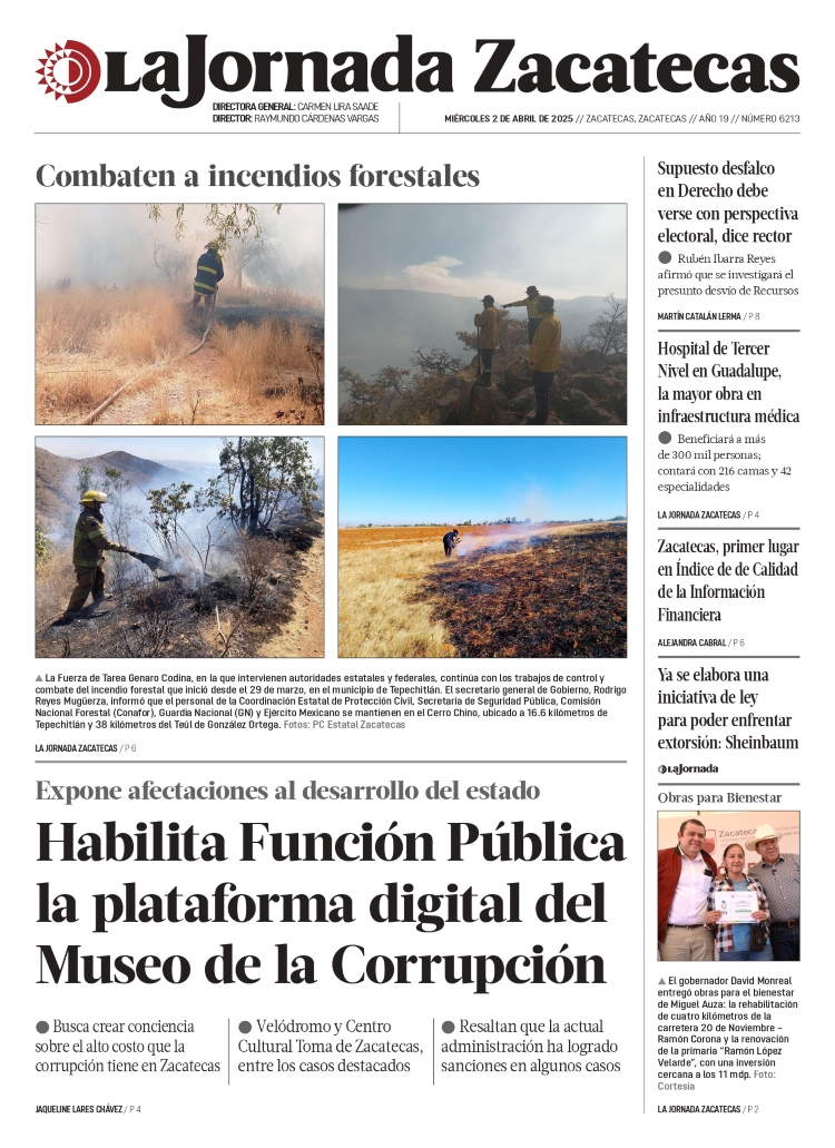 02 de Abril de 2025 – Habilita Función Pública la plataforma digital del Museo de la Corrupción