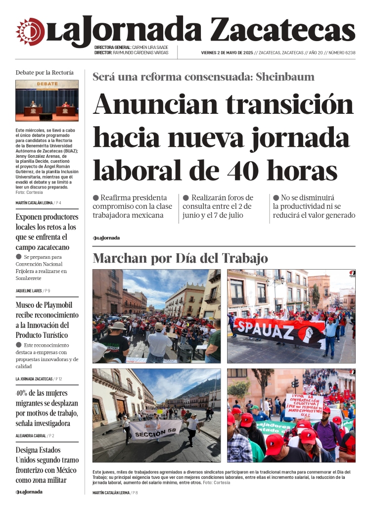 02 de Mayo de 2025 – Marchan por Día del Trabajo