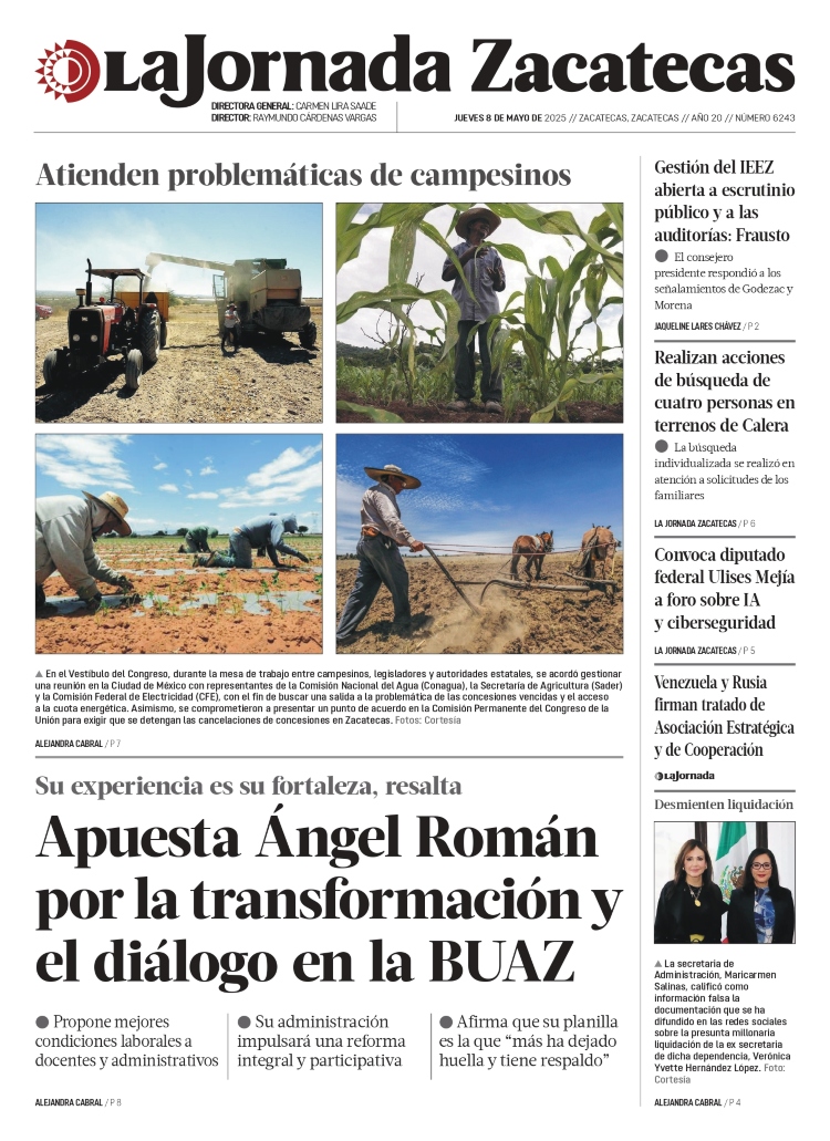 08 de Mayo de 2025 – Apuesta Ángel Román por la transformación y el diálogo en la BUAZ