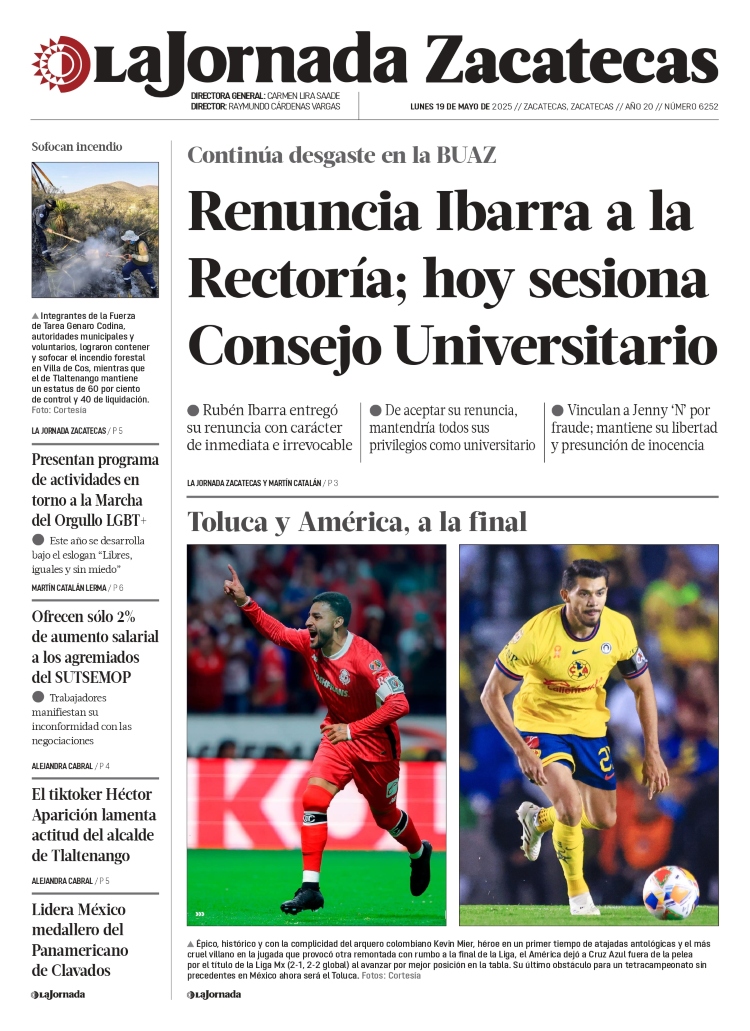 19 de Mayo de 2025 -Renuncia Ibarra a la Rectoría; hoy sesiona Consejo Universitario