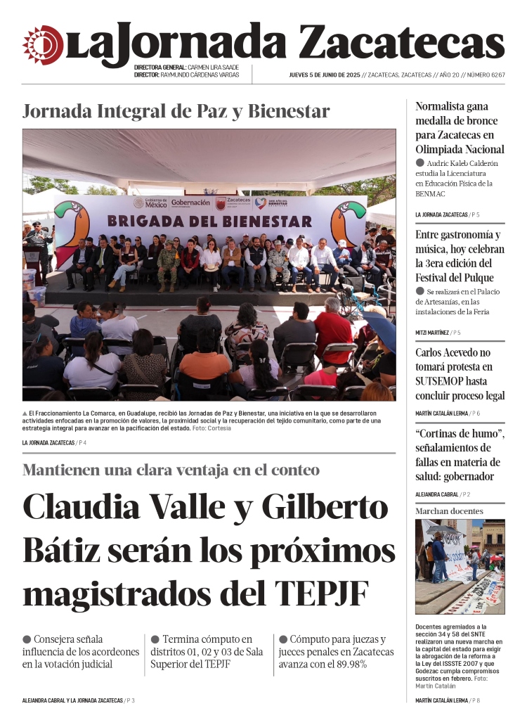 05 de Junio de 2025 – Claudia Valle y Gilberto Bátiz serán los próximos magistrados del TEPJF