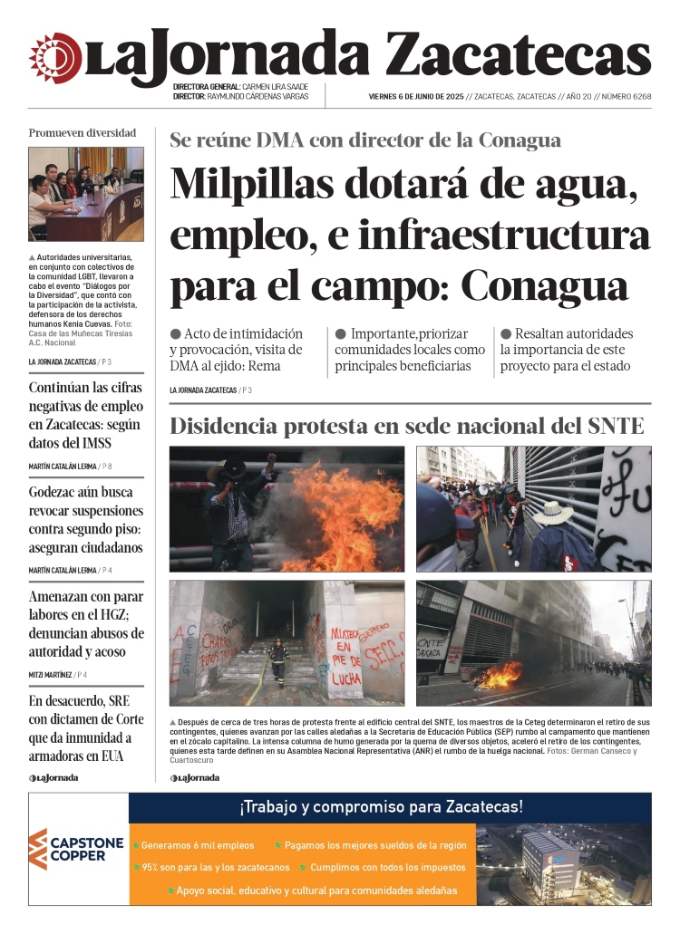06 de Junio de 2025 – Milpillas dotará de agua, empleo, e infraestructura para el campo: Conagua