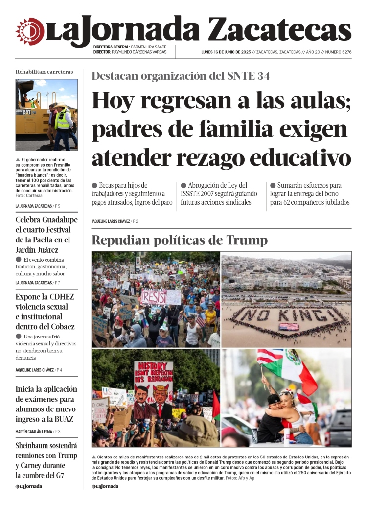 16 de Junio de 2025 – Hoy regresan a las aulas; padres de familia exigen atender rezago educativo