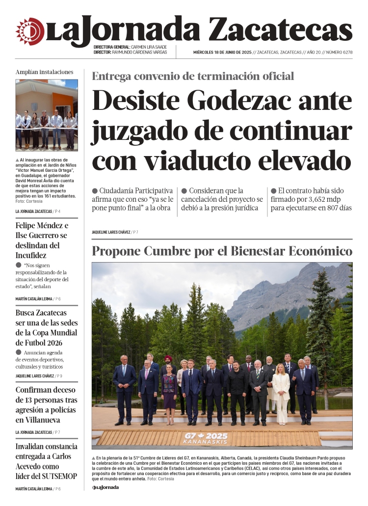 18 de Junio de 2025 – Desiste Godezac ante juzgado de continuar con viaducto elevado