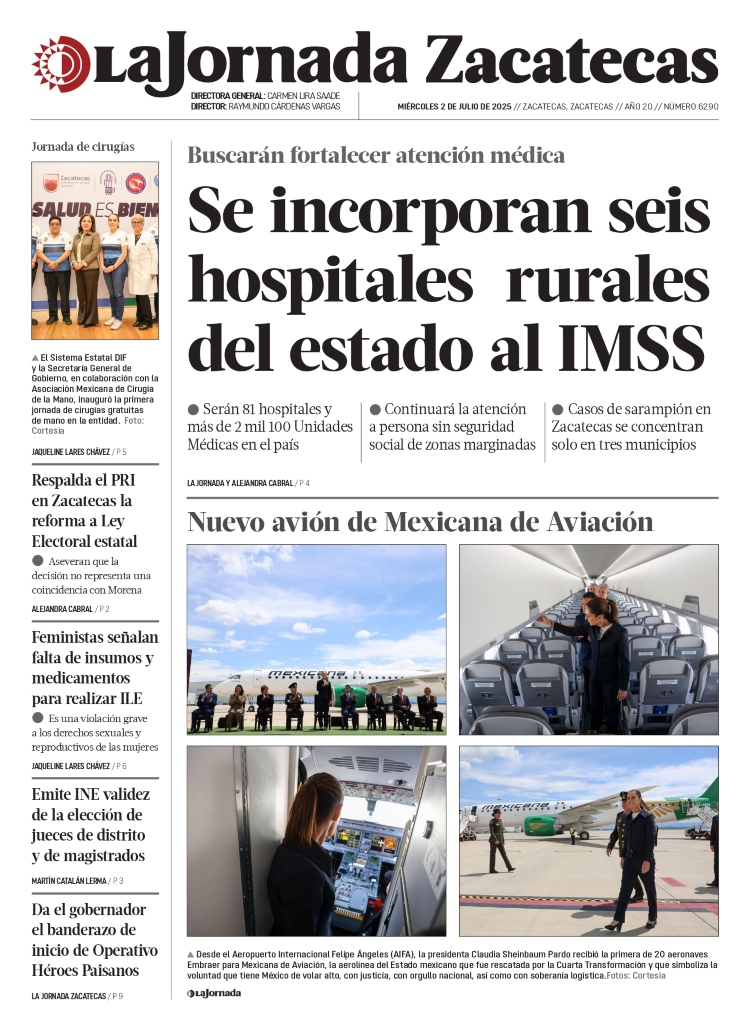 02 de Julio de 2025 – Se incorporan seis hospitales rurales del estado al IMSS