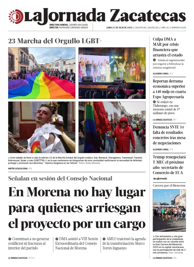 21 de Julio de 2025 – En Morena no hay lugar para quienes arriesgan el proyecto por un cargo