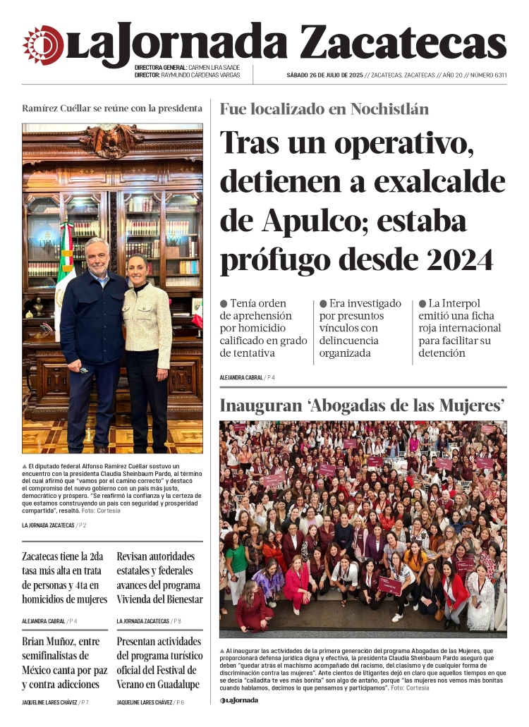 26 de Julio de 2025 – Tras un operativo, detienen a exalcalde de Apulco; estaba prófugo desde 2024