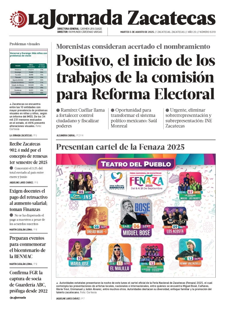 05 de Agosto de 2025 – Positivo, el inicio de los trabajos de la comisión para Reforma Electoral