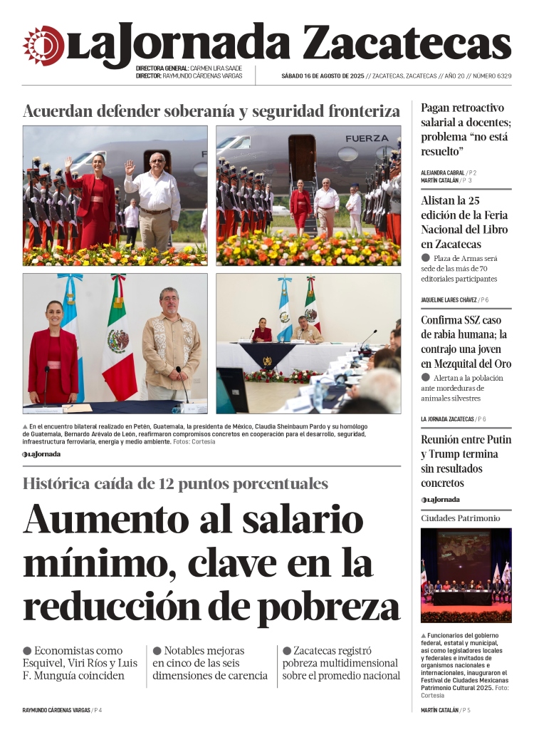 16 de Agosto de 2025 – Aumento al salario mínimo, clave en la reducción de pobreza