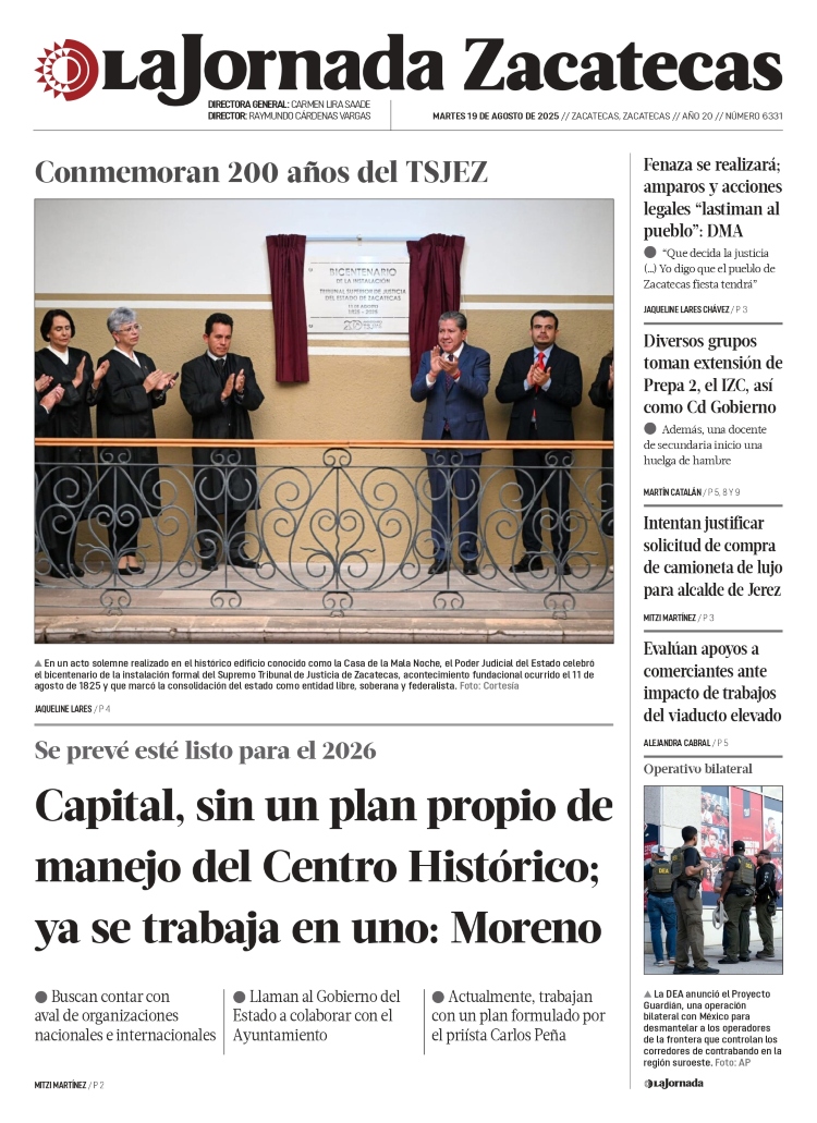 19 de Agosto de 2025 – Capital, sin un plan propio de manejo del Centro Histórico; ya se trabaja en uno: Moreno