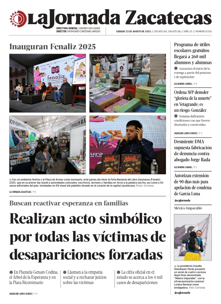 23 de Agosto de 2025 – Realizan acto simbólico por todas las víctimas de desapariciones forzadas