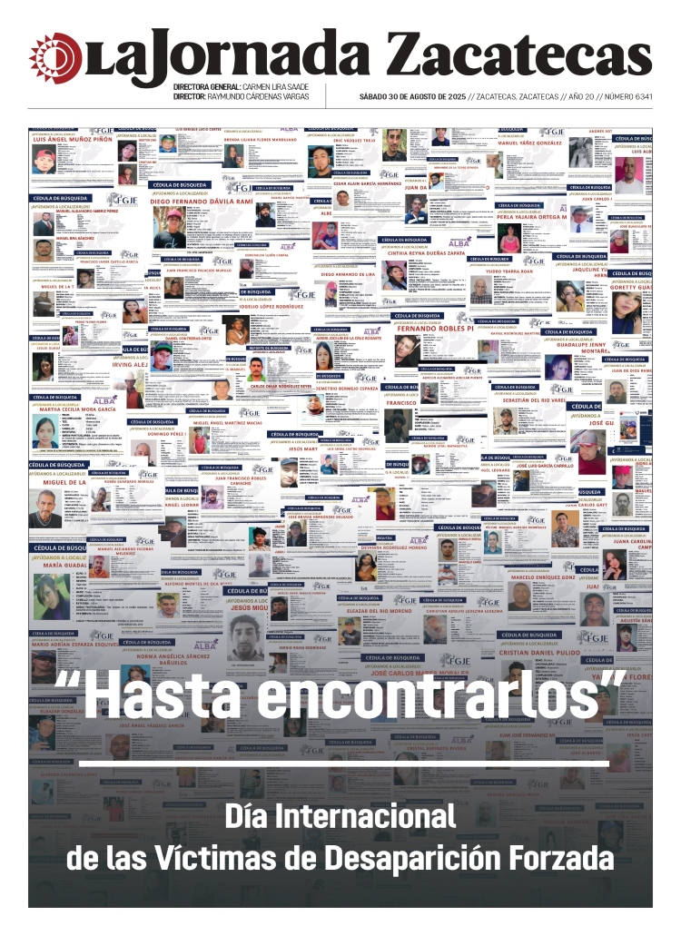 30 de Agosto de 2025 – “Hasta encontrarlos” Día Internacional de las Víctimas de Desaparición Forzada