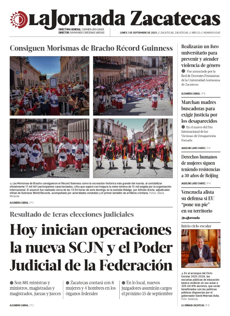 01 de Septiembre de 2025 – Hoy inician operaciones la nueva SCJN y el Poder Judicial de la Federación
