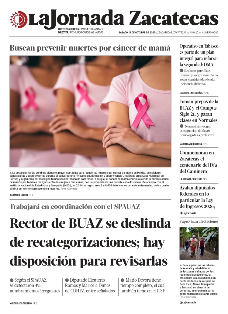 18 de Octubre de 2025 – Rector de BUAZ se deslinda de recategorizaciones; hay disposición para revisarlas
