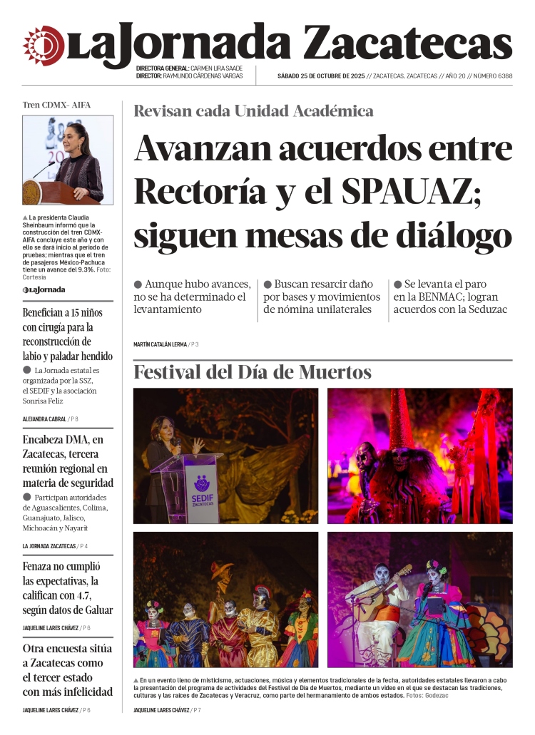 25 de Octubre de 2025 – Avanzan acuerdos entre Rectoría y el SPAUAZ; siguen mesas de diálogo