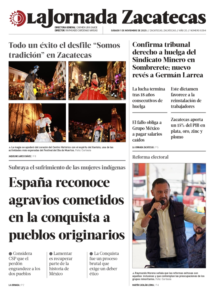 01 de Noviembre de 2025 – España reconoce agravios cometidos en la conquista a pueblos originarios