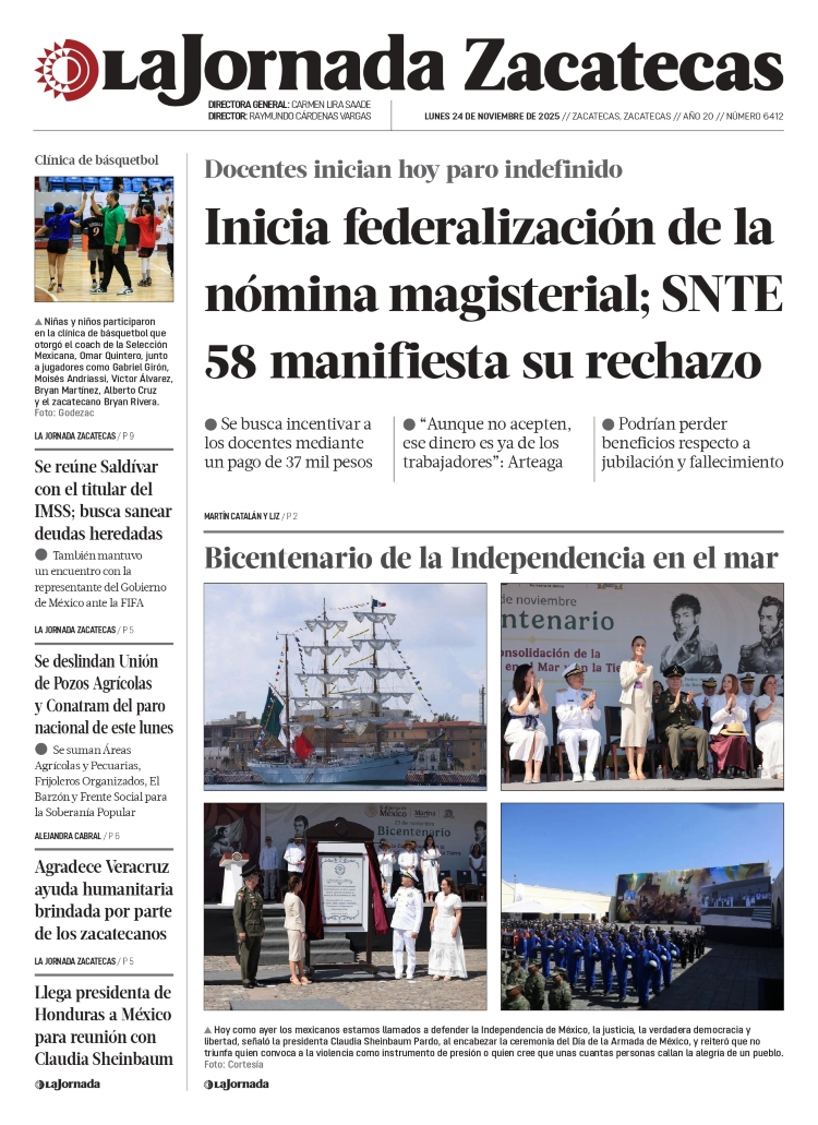 24 de Noviembre de 2025 – Inicia federalización de la nómina magisterial; SNTE 58 manifiesta su rechazo