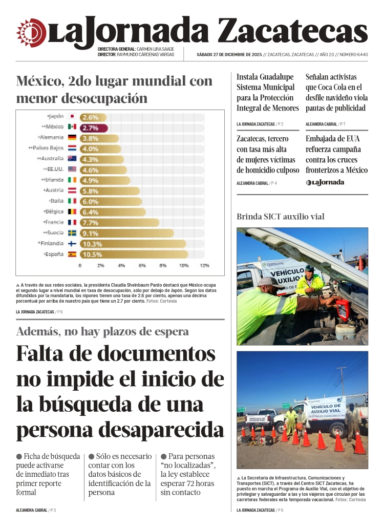 27 de Diciembre de 2025 – Falta de documentos no impide el inicio de la búsqueda de una persona desaparecida