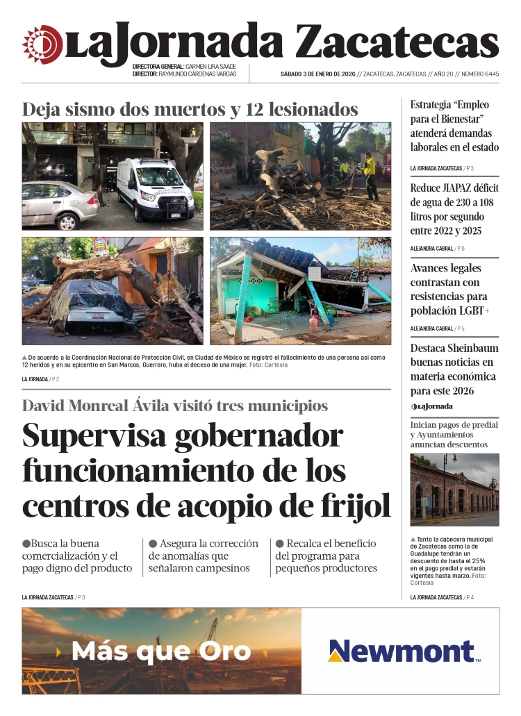 03 de Enero de 2026 – Supervisa gobernador funcionamiento de los centros de acopio de frijol