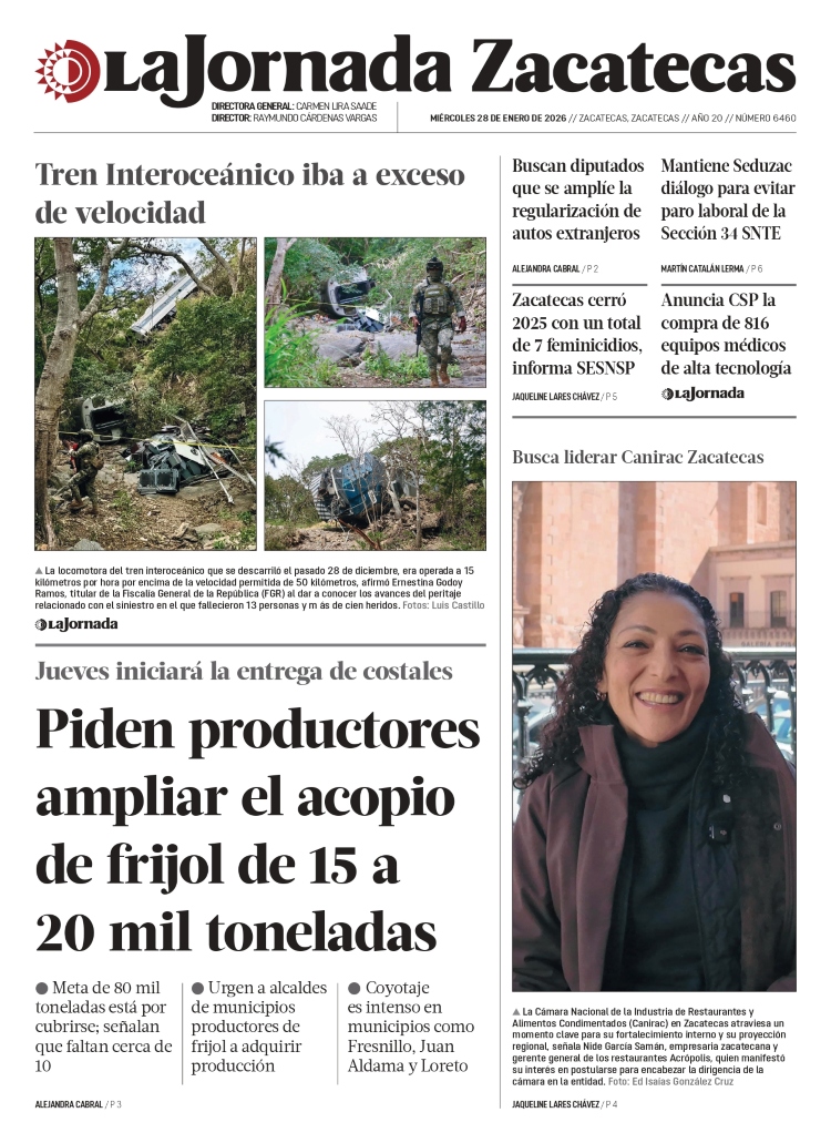 28 de Enero de 2026 – Piden productores ampliar el acopio de frijol de 15 a 20 mil toneladas
