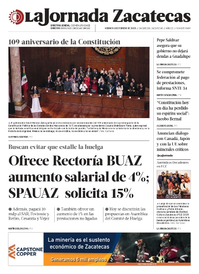 06 de Febrero de 2026 – Ofrece RectorÍa BUAZ aumento salarial de 4%; SPAUAZ solicta 15%