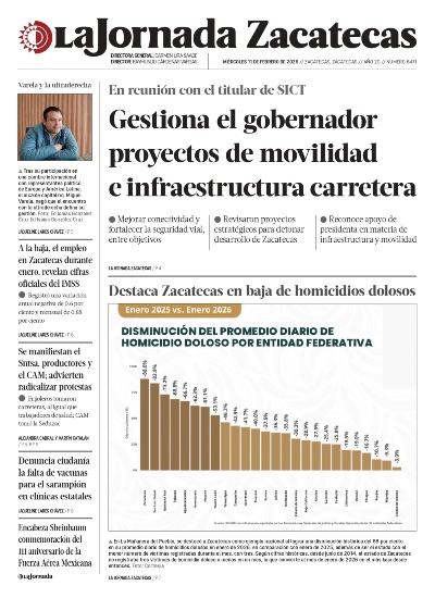 11 de Febrero de 2026 – Gestiona el gobernador proyectos de movilidad e infraestructura carretera
